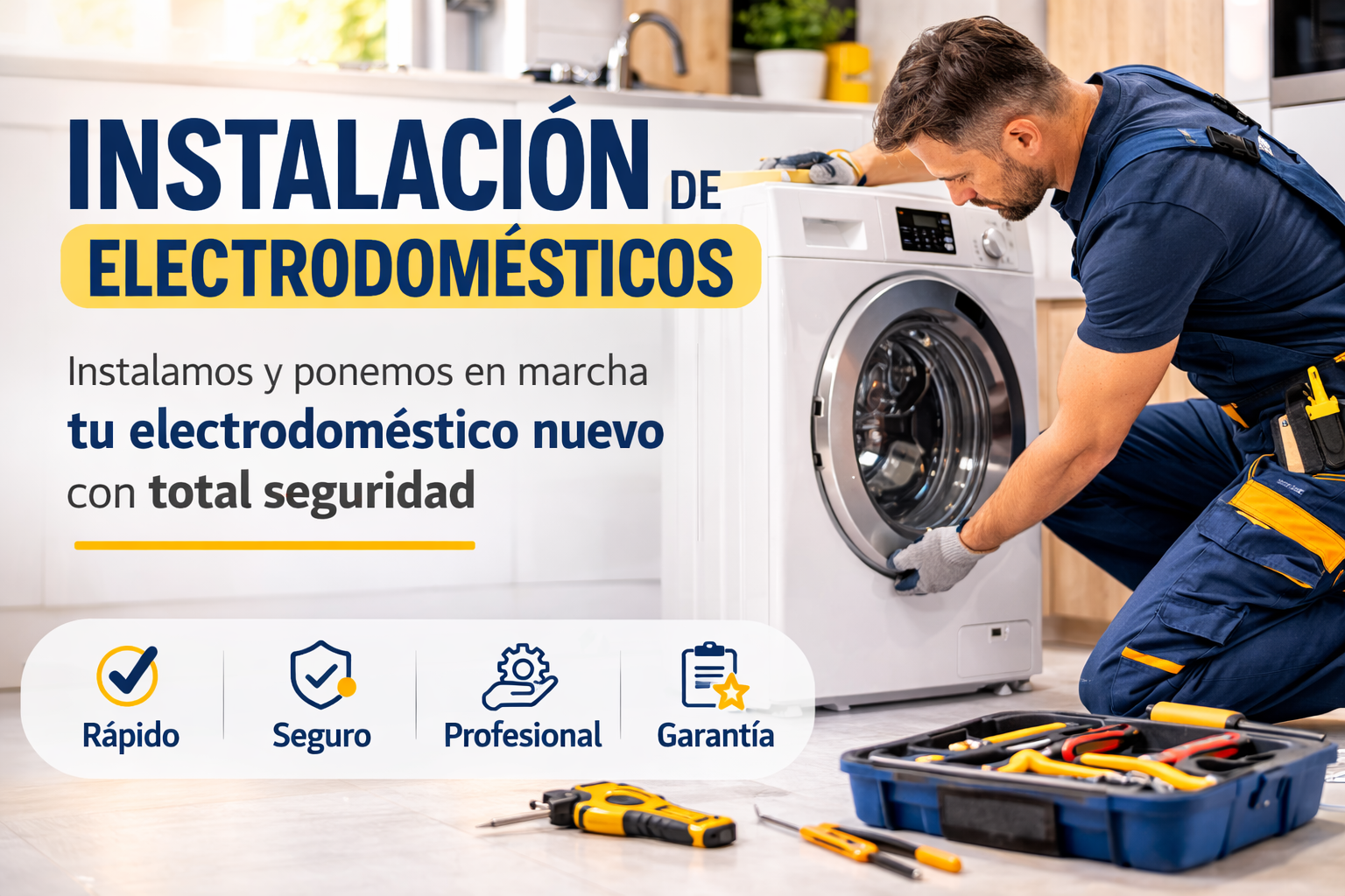 Instalación de electrodomésticos