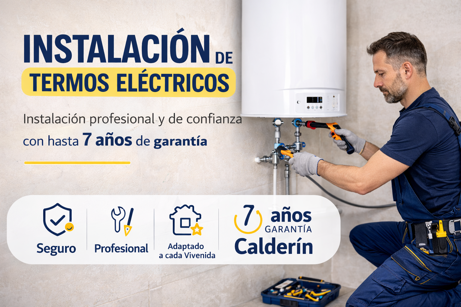 Instalación de termos eléctricos