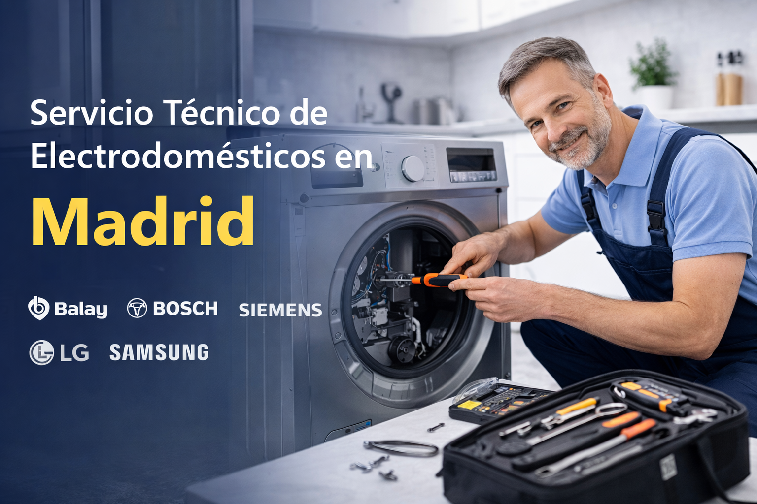 Servicio técnico de electrodomésticos en Madrid